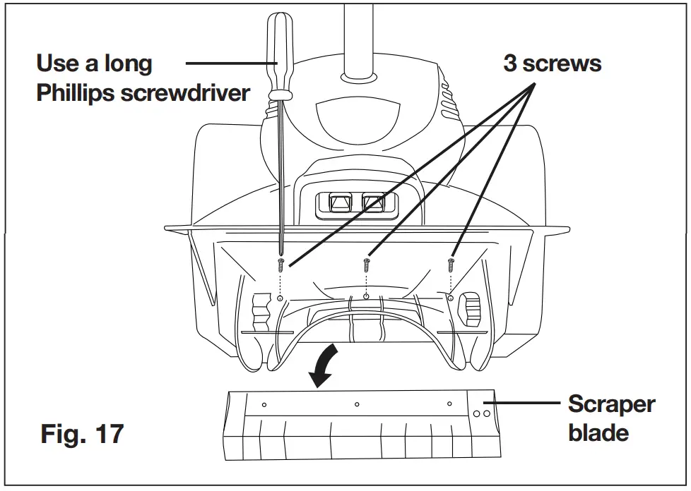 SNOWJOE 324E 11 Inch 10 Amp Electric Snow Shovel fig 3