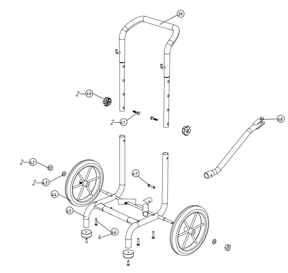 REVOLT Rechargeable Master Gardener User Manual - FRAME ASSEMBLY