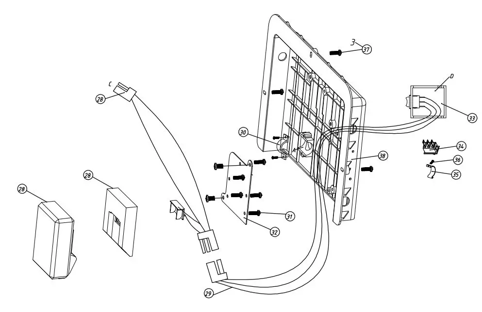 REVOLT Rechargeable Master Gardener User Manual - POWER ASSEMBLY