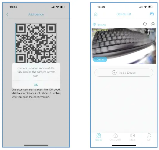Campark SC13 Wifi Low Power Battery Camera fig 7