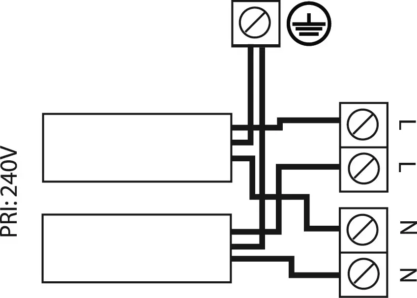 AURORA AU LED2524CV 24V Constant Voltage 25W LED Driver - INSTALLATION INSTRUCTIONS