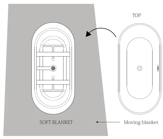 Nstallation With Underfloor Access
