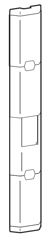 ergotron 98-609-030 CareFit Wall Track 34 Inch Covers