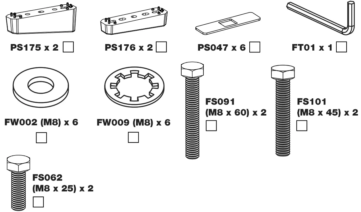 Rhino GA3PR FL KammBar Aluminium Roof Bars - Figure 4