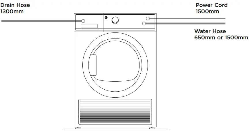 Connection Locations / Lengths