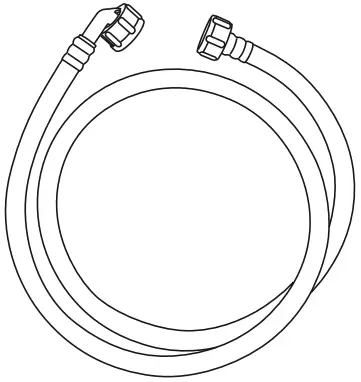 Inlet hose 65cm