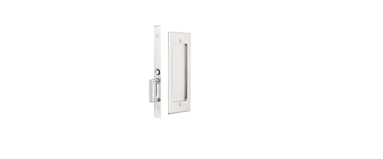 Emtek 2184 Square Passage Pocket Door Mortise Lock Installation Guide