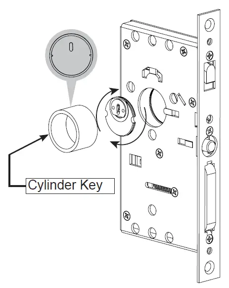 EMTEK-2184-Square-Passage-Pocket-Door-Mortise-Lock-FIG-1