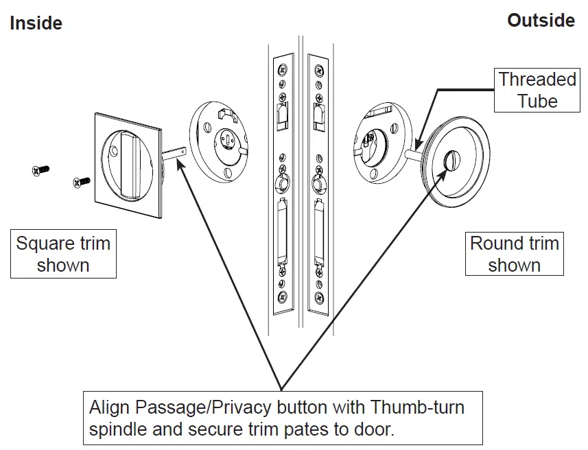 EMTEK-2184-Square-Passage-Pocket-Door-Mortise-Lock-FIG-3