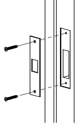 EMTEK-2184-Square-Passage-Pocket-Door-Mortise-Lock-FIG-6