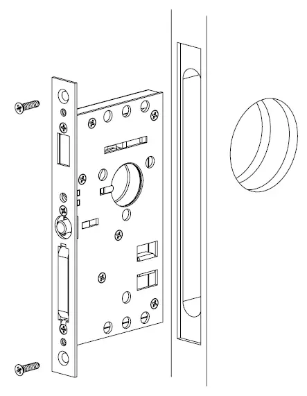 EMTEK-2184-Square-Passage-Pocket-Door-Mortise-Lock-FIG-7