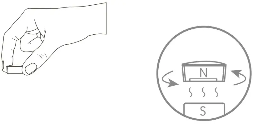 Adjustable magnetic keyboard