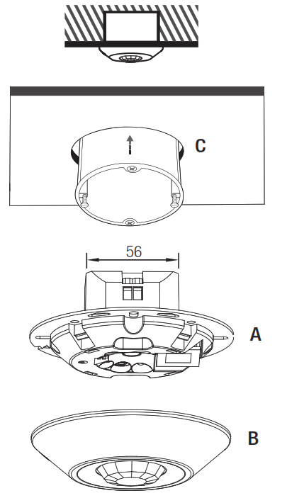 HYTRONIK DUAL Surface Mount Dual Sense Motion Sensor HIM11 - fig4