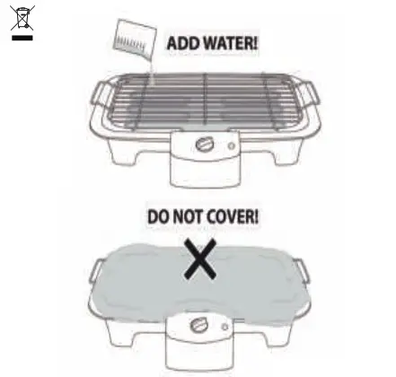TRISTAR BQ 2880 Electric Barbecue - PARTS DESCRIPTION 2