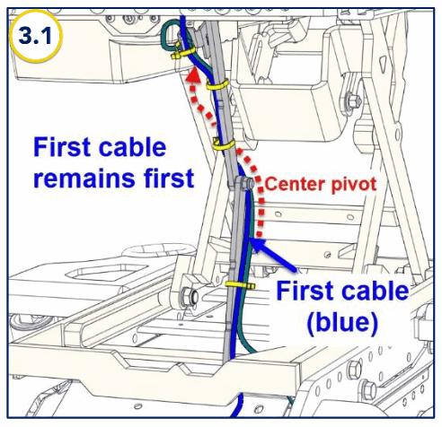 AMYLIOR Power Elevate Module Wiring - ACTUATOR CABLE