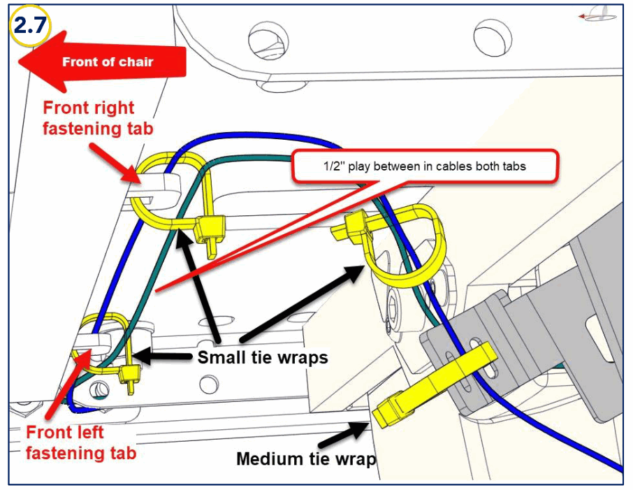 AMYLIOR Power Elevate Module Wiring - battery cable