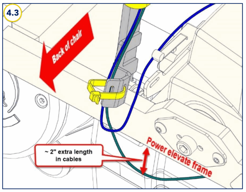 AMYLIOR Power Elevate Module Wiring - extend cable