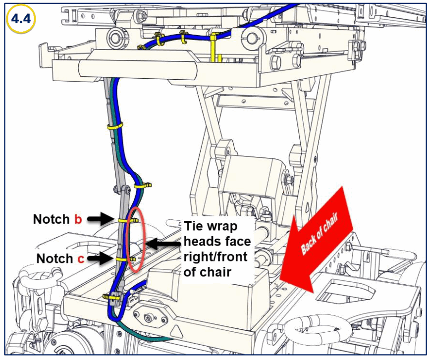 AMYLIOR Power Elevate Module Wiring - right side