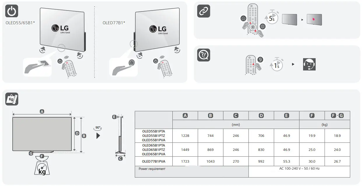 LG OLED55B16LA 55, 4K, HDR -4