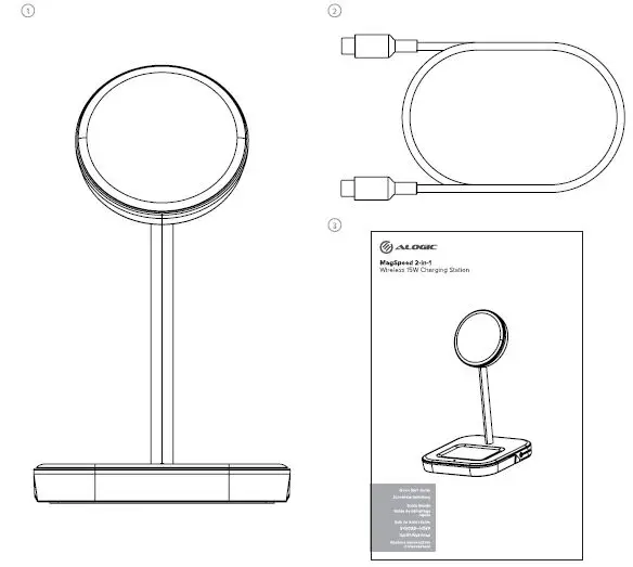 alogic magspeed 2-in-1 wireless 15w charging station-1