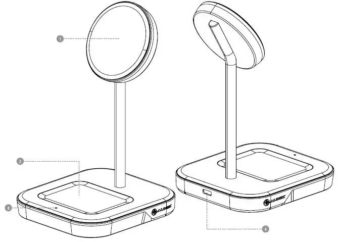 alogic magspeed 2-in-1 wireless 15w charging station-2