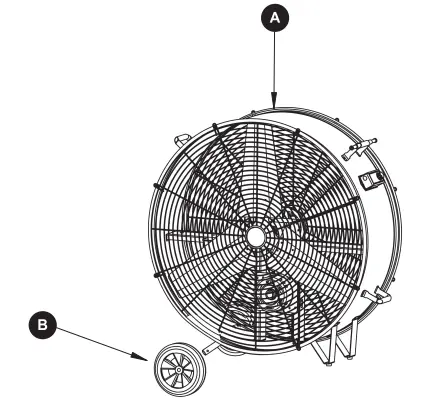 UTILITECH-SFDC-1050FB-42-IN-High-Velocity-Belt-Drive-Drum-Fan-FIG-1
