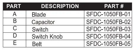 UTILITECH-SFDC-1050FB-42-IN-High-Velocity-Belt-Drive-Drum-Fan-FIG-7