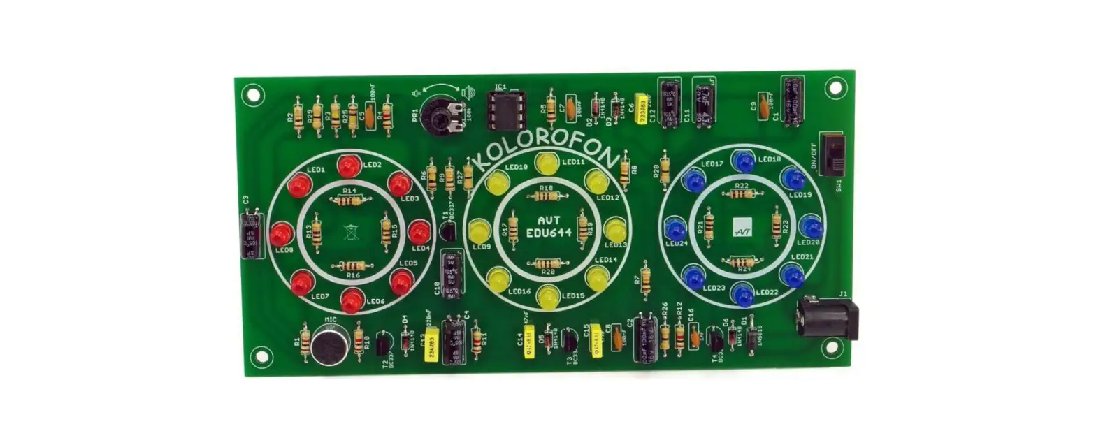 Avt Edu644 Led Colorophone Instruction Manual