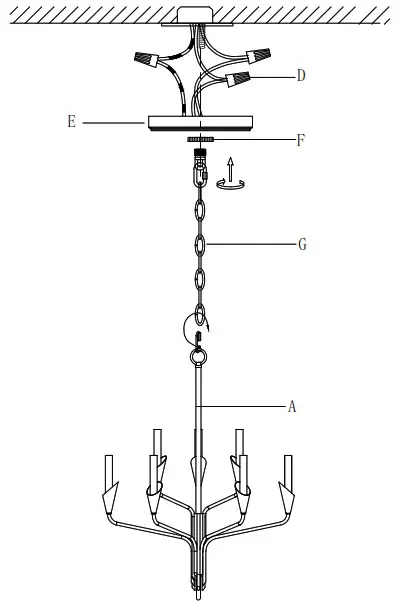 MAXIM LIGHTING 24349 Calyx 9 Light Chandelier - overview 4