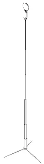 tzumi 7328 Halo Stick Pro 5.5’ LED RingLight-PRODUCT OVERVIEW 1