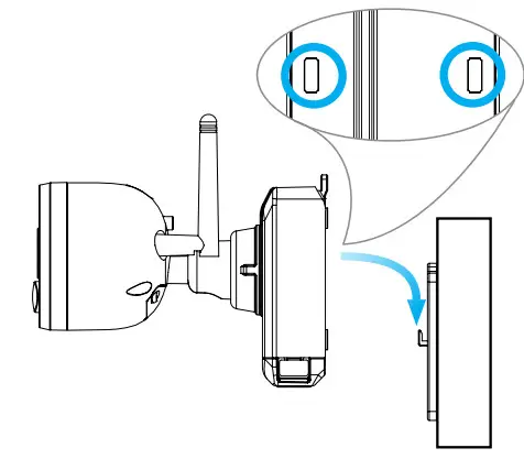 LOREX U222A SERIES HD Wire-Free Add-On Camera - camera base