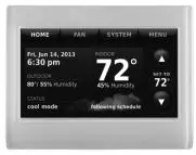 Honeywell 70-0851 12 inch TrueZone Bypass Replacement Regulator Instruction Manual - High Definition Color Prestige IAQ thermostat