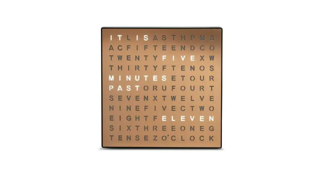 Sharper Image 208734 Led Word Clock Instructions Sharper Image 208734 Led Word Clock Instructions