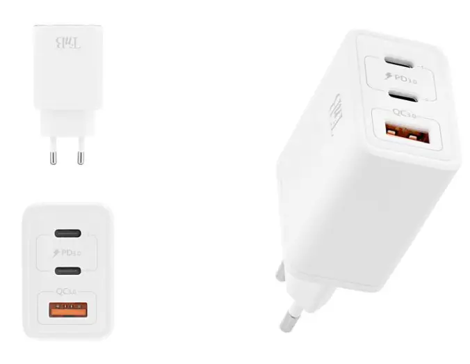 TnB CHGAN65W GAN 3 USB Power Delivery 65W Smartphone Charger- fig1