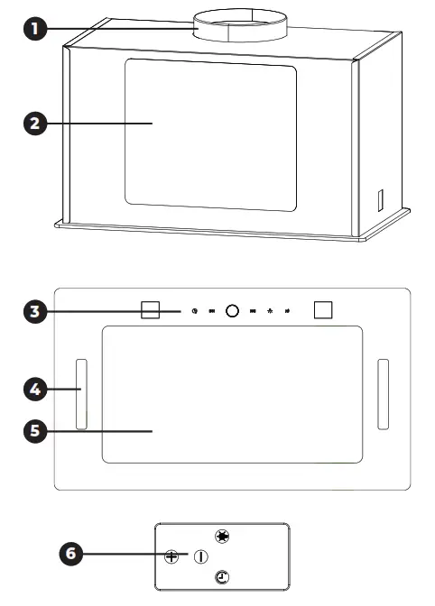 SIGURO Built-in Cooker Hood - 1