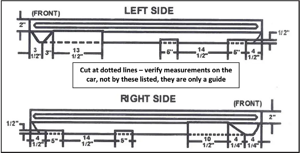 DOUG S HEADERS D380 7 or 8 Inch 4 Tube Full Length Header Chevrolet Corvett 02
