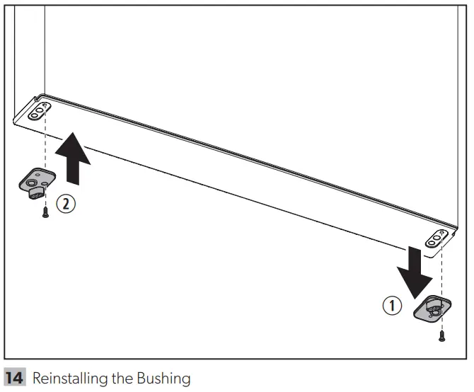 DOMETIC DMC4081 DMC Refrigerators - Door Stop