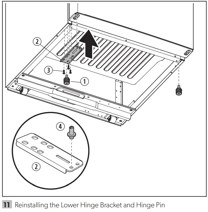 DOMETIC DMC4081 DMC Refrigerators - Hinge Pin
