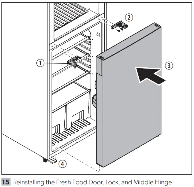 DOMETIC DMC4081 DMC Refrigerators - Middle Hinge1