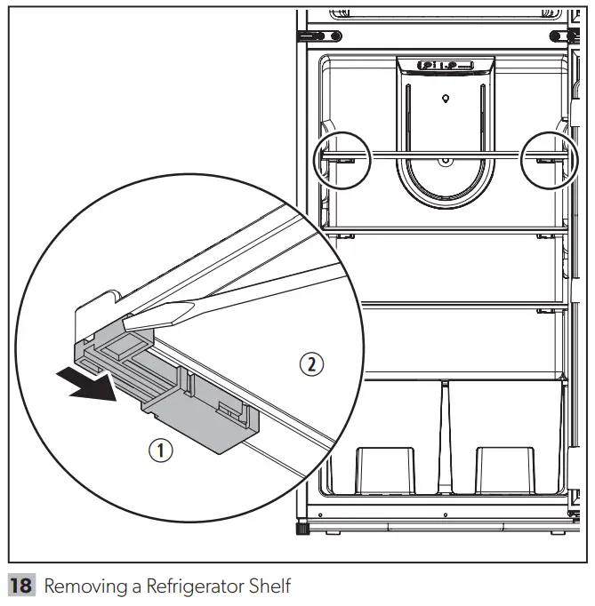 DOMETIC DMC4081 DMC Refrigerators - Shelf