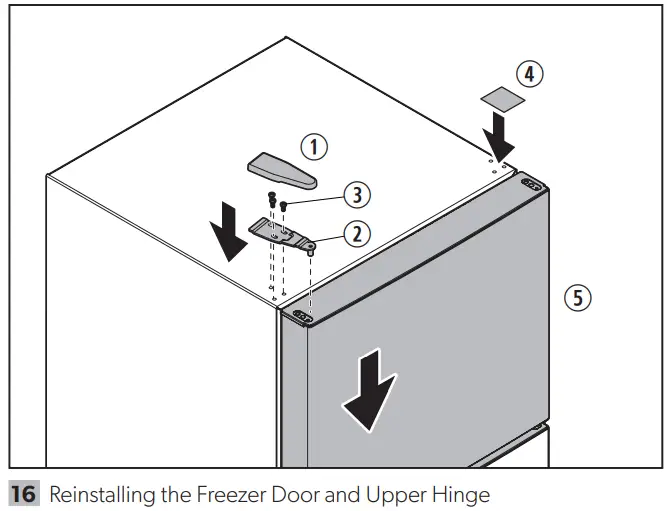 DOMETIC DMC4081 DMC Refrigerators - Upper Hinge