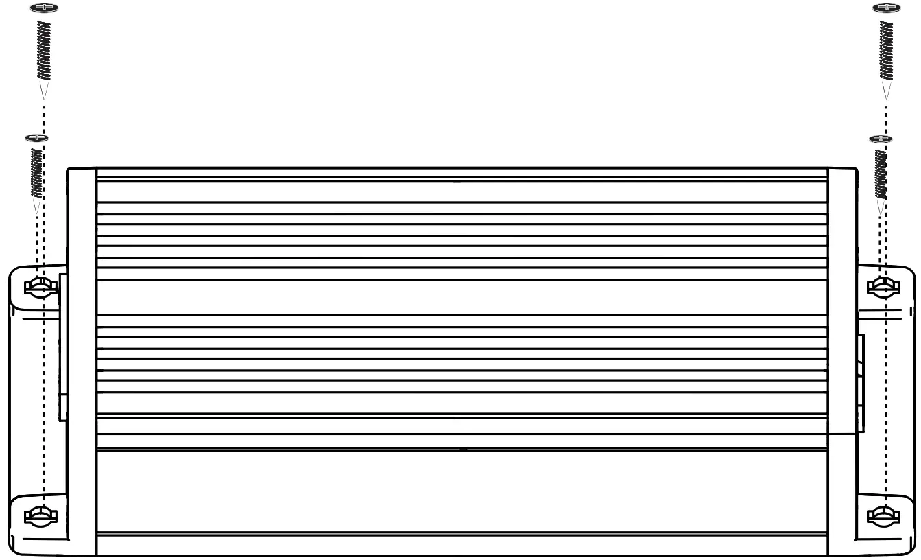 KICKER KEY500.1 Mono DSP Amplifier - Mounting