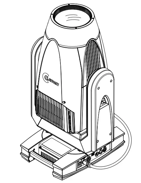ClayPaky CL3018 Sinfonya Profile 600 LED