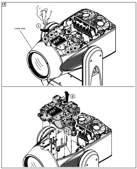 Effects module removal
