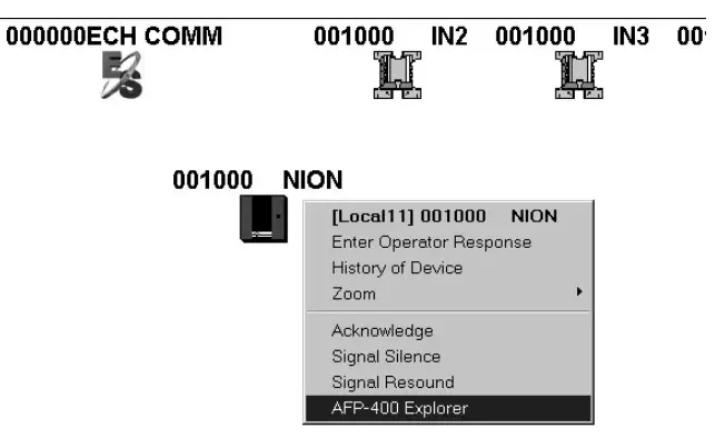 Explorer Workstation Launch Menu