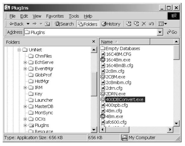 Accessing the Conversion Utility