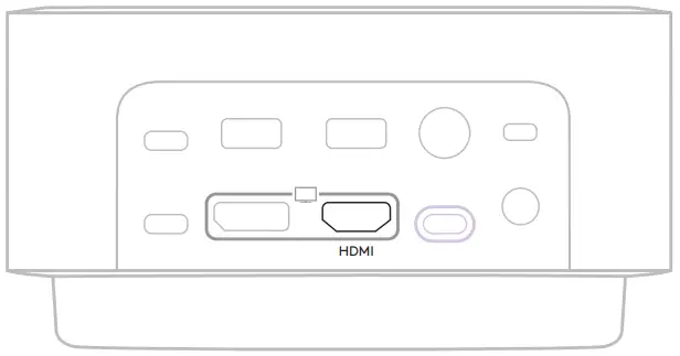 logitech Logi Dock All In One Docking Station - CONNECTING A HDMI DEVICE