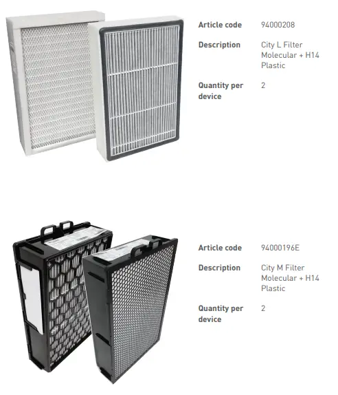 camfil CITY M CONNECT Air Purifiers - Fig 23