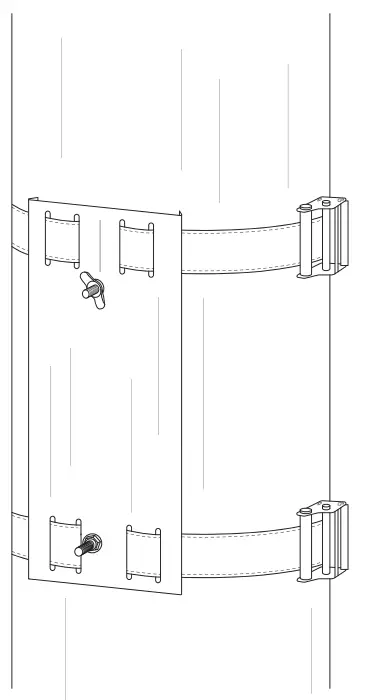 CONDOMOUNTS US11221102B2 Column Mounting Bracket