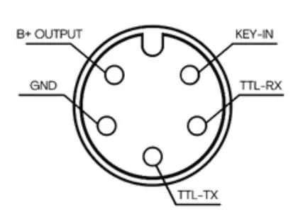 CYCMOTOR TOPOLOGY SW102 Mini Size 1.3 Inch OLED Display User Guide - Pin Layout
